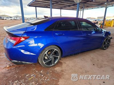 Trzecie zdjęcie samochodu z tyłu: 2023 HYUNDAI ELANTRA N LINE VIN:KMHLR4AFXPU519391 - miniatura