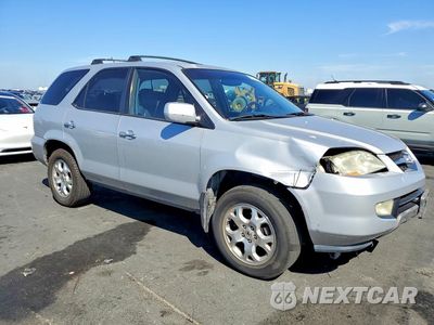 Czwarte zdjęcie samochodu z boku: 2002 ACURA MDX TOURING VIN:2HNYD18802H546085 - miniatura