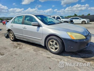 Czwarte zdjęcie samochodu z boku: 2003 HONDA ACCORD LX VIN:1HGCM56383A014888 - miniatura