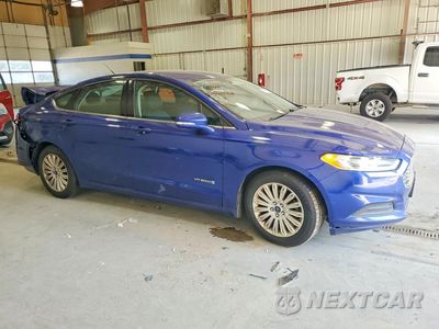 Czwarte zdjęcie samochodu z boku: 2016 FORD FUSION SE HYBRID VIN:3FA6P0LU2GR264776 - miniatura