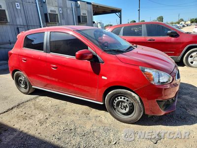 Czwarte zdjęcie samochodu z boku: 2017 MITSUBISHI MIRAGE ES VIN:ML32A3HJ4HH008719 - miniatura