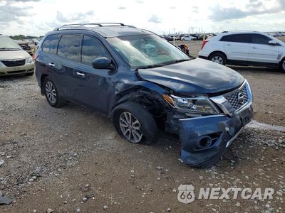 Czwarte zdjęcie samochodu z boku: 2014 NISSAN PATHFINDER S VIN:5N1AR2MN8EC671512 - miniatura