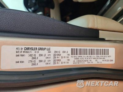 Zdjęcie 14 z 14 samochodu: 2014 DODGE DURANGO CITADEL VIN:1C4RDHEG7EC490748 - miniatura