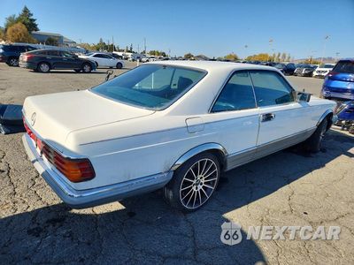 Trzecie zdjęcie samochodu z tyłu: 1985 MERCEDES-BENZ 500 VIN:WDB1260441A134992 - miniatura