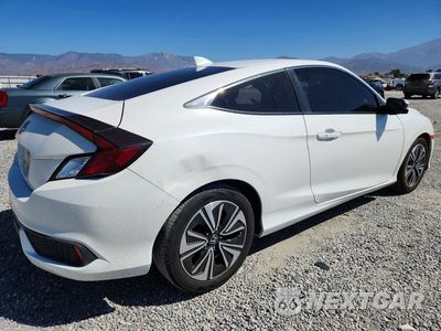 Trzecie zdjęcie samochodu z tyłu: 2017 HONDA CIVIC EXL VIN:2HGFC3B75HH350049 - miniatura