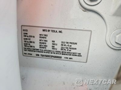 Zdjęcie 12 z 12 samochodu: 2023 TESLA MODEL Y VIN:7SAYGDEE3PA069559 - miniatura