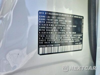 Zdjęcie 13 z 13 samochodu: 2024 VOLKSWAGEN TIGUAN SE R-LINE BLACK VIN:3VV8B7AX2RM150690 - miniatura