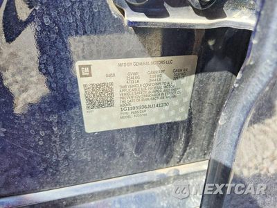 Zdjęcie 12 z 12 samochodu: 2018 CHEVROLET IMPALA LT VIN:1G1105S36JU141330 - miniatura