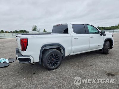 Trzecie zdjęcie samochodu z tyłu: 2023 GMC SIERRA K1500 ELEVATION VIN:1GTPUCEK0PZ102824 - miniatura