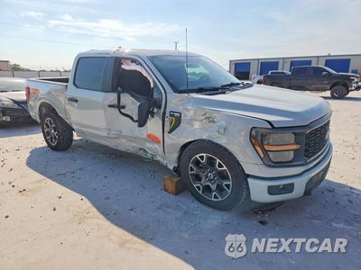 Czwarte zdjęcie samochodu z boku: 2024 FORD F150 STX VIN:1FTFW2L59RKD54211 - miniatura