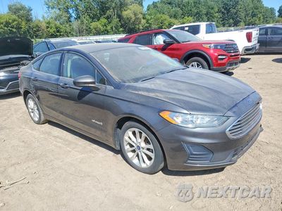 Czwarte zdjęcie samochodu z boku: 2019 FORD FUSION SE VIN:3FA6P0LU8KR119170 - miniatura