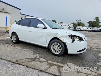 Czwarte zdjęcie samochodu z boku: 2010 HYUNDAI ELANTRA GLS VIN:KMHDU4AD4AU889230 - miniatura
