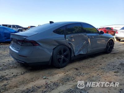 Trzecie zdjęcie samochodu z tyłu: 2024 HONDA ACCORD HYBRID SPORT-L VIN:1HGCY2F77RA064616 - miniatura