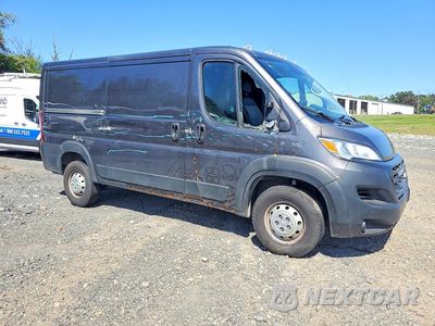 Czwarte zdjęcie samochodu z boku: 2023 RAM PROMASTER 1500 DELIVERY VAN VIN:3C6LRVAG3PE577268 - miniatura