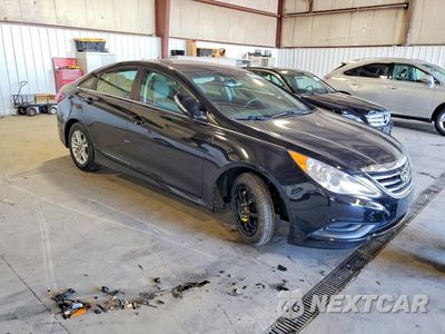 Czwarte zdjęcie samochodu z boku: 2014 HYUNDAI SONATA GLS VIN:5NPEB4AC3EH827338 - miniatura