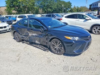 Czwarte zdjęcie samochodu z boku: 2019 TOYOTA CAMRY SE VIN:4T1B11HK6KU734649 - miniatura