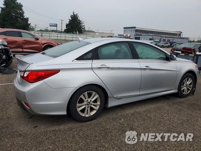 Trzecie zdjęcie samochodu z tyłu: 2014 HYUNDAI SONATA GLS VIN:5NPEB4AC7EH891172 - miniatura
