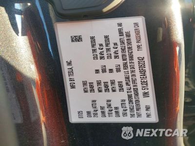 Zdjęcie 12 z 12 samochodu: 2025 TESLA MODEL 3 VIN:5YJ3E1EA4SF052242 - miniatura