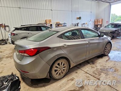 Trzecie zdjęcie samochodu z tyłu: 2015 HYUNDAI ELANTRA SE VIN:5NPDH4AEXFH596922 - miniatura