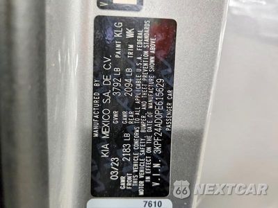Zdjęcie 12 z 12 samochodu: 2023 KIA FORTE LXS VIN:3KPF24AD0PE615629 - miniatura