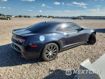 Trzecie zdjęcie samochodu z tyłu: 2013 CHEVROLET CAMARO LS VIN:2G1FA1E3XD9195710 - miniatura