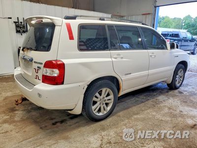 Trzecie zdjęcie samochodu z tyłu: 2007 TOYOTA HIGHLANDER HYBRID VIN:JTEEW21A670038927 - miniatura