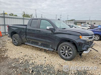 Czwarte zdjęcie samochodu z boku: 2023 CHEVROLET SILVERADO K1500 LT VIN:1GCRDDEK4PZ252899 - miniatura