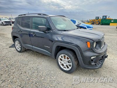 Czwarte zdjęcie samochodu z boku: 2019 JEEP RENEGADE SPORT VIN:ZACNJBAB7KPJ83485 - miniatura
