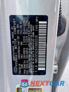 Zdjęcie 11 z 11 samochodu: 2018 HYUNDAI TUCSON LIMITED VIN:KM8J3CA29JU683318 - miniatura
