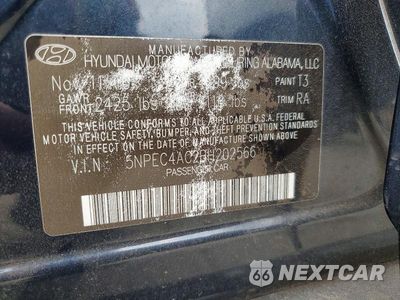 Zdjęcie 12 z 12 samochodu: 2011 HYUNDAI SONATA LIMITED VIN:5NPEC4AC2BH202566 - miniatura
