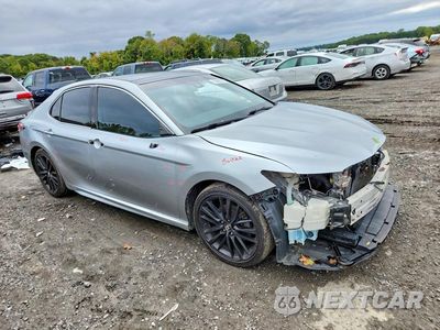 Czwarte zdjęcie samochodu z boku: 2018 TOYOTA CAMRY XSE V6 VIN:4T1BZ1HK2JU001456 - miniatura