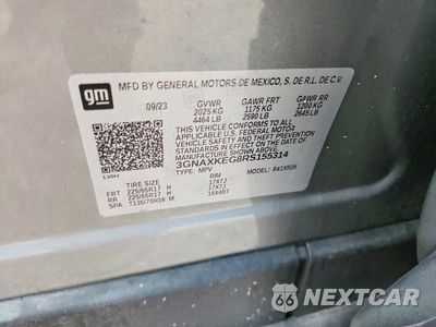 Zdjęcie 13 z 13 samochodu: 2024 CHEVROLET EQUINOX LT VIN:3GNAXKEG8RS155314 - miniatura