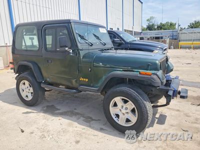 Czwarte zdjęcie samochodu z boku: 1995 JEEP WRANGLER / YJ S VIN:1J4FY19P3SP258915 - miniatura