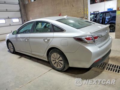 Drugie zdjęcie samochodu z przodu: 2016 HYUNDAI SONATA HYBRID SE VIN:KMHE24L14GA015516 - miniatura
