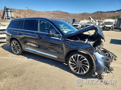 Czwarte zdjęcie samochodu z boku: 2021 LINCOLN AVIATOR RESERVE VIN:5LM5J7WCXMGL04066 - miniatura