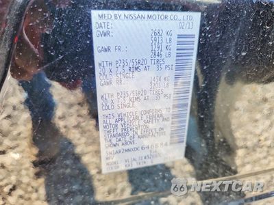 Zdjęcie 14 z 14 samochodu: 2013 NISSAN PATHFINDER S VIN:5N1AR2MNXDC646884 - miniatura