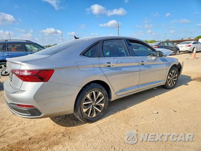 Trzecie zdjęcie samochodu z tyłu: 2024 VOLKSWAGEN JETTA S VIN:3VW5M7BU7RM010891 - miniatura