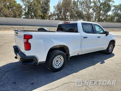 Trzecie zdjęcie samochodu z tyłu: 2022 CHEVROLET SILVERADO LTD C1500 VIN:1GCPWAEK9NZ216350 - miniatura