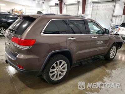 Trzecie zdjęcie samochodu z tyłu: 2017 JEEP GRAND CHEROKEE LIMITED VIN:1C4RJFBG6HC911624 - miniatura