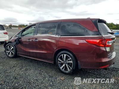Drugie zdjęcie samochodu z przodu: 2019 HONDA ODYSSEY ELITE VIN:5FNRL6H9XKB081954 - miniatura