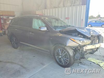 Czwarte zdjęcie samochodu z boku: 2018 INFINITI QX60 BASE VIN:5N1DL0MM9JC514057 - miniatura