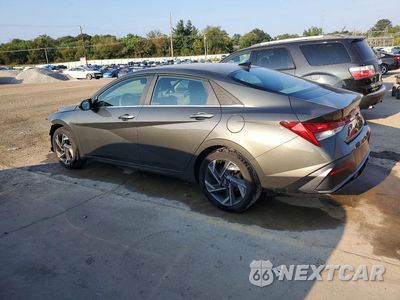 Drugie zdjęcie samochodu z przodu: 2024 HYUNDAI ELANTRA SEL VIN:KMHLS4DG7RU763821 - miniatura