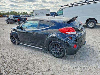 Drugie zdjęcie samochodu z przodu: 2014 HYUNDAI VELOSTER TURBO VIN:KMHTC6AE0EU196082 - miniatura