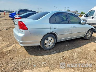 Trzecie zdjęcie samochodu z tyłu: 2005 HONDA CIVIC HYBRID VIN:JHMES96645S003462 - miniatura