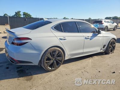 Trzecie zdjęcie samochodu z tyłu: 2022 GENESIS G70 3.3T STANDARD VIN:KMTG54TE2NU083978 - miniatura