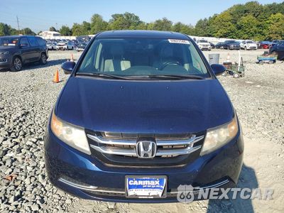 Piąte zdjęcie samochodu w środku: 2015 HONDA ODYSSEY EXL VIN:5FNRL5H67FB103916 - miniatura
