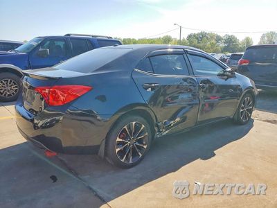 Trzecie zdjęcie samochodu z tyłu: 2018 TOYOTA COROLLA SE VIN:2T1BURHE1JC096455 - miniatura