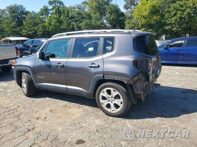 Drugie zdjęcie samochodu z przodu: 2016 JEEP RENEGADE LIMITED VIN:ZACCJADT4GPD74409 - miniatura