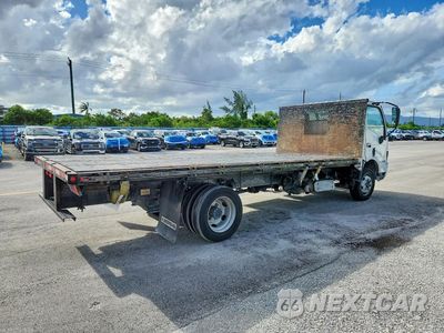 Trzecie zdjęcie samochodu z tyłu: 2015 HINO 195 - FLAT BED TRUCK VIN:JHHSDM2H2FK002575 - miniatura
