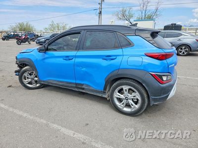 Drugie zdjęcie samochodu z przodu: 2022 HYUNDAI KONA SEL VIN:KM8K6CAB7NU902214 - miniatura